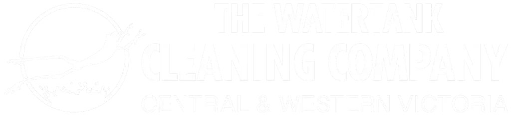 The Water Tank Cleaning Company Logo White